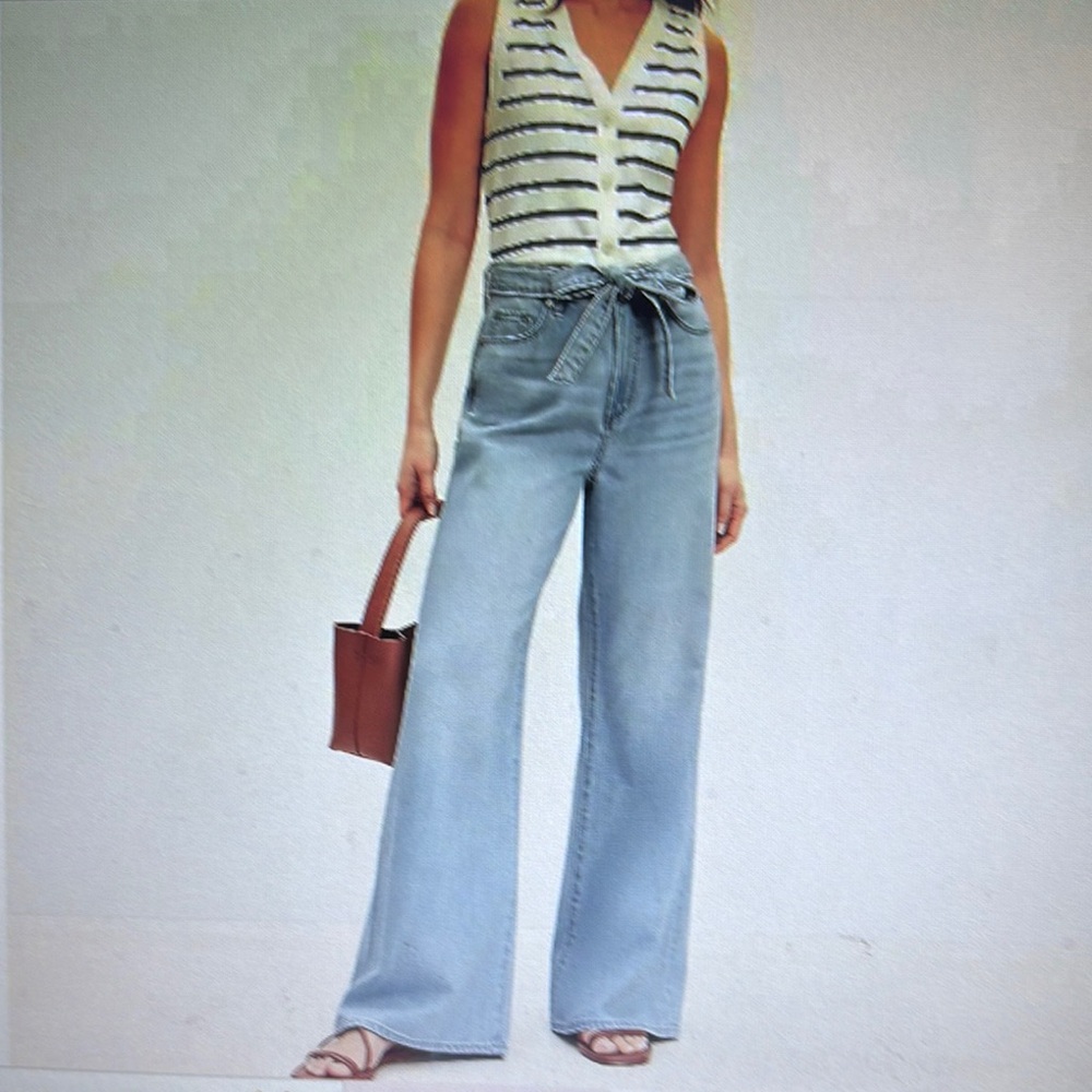LOFT Denim Blue Flare Jeans